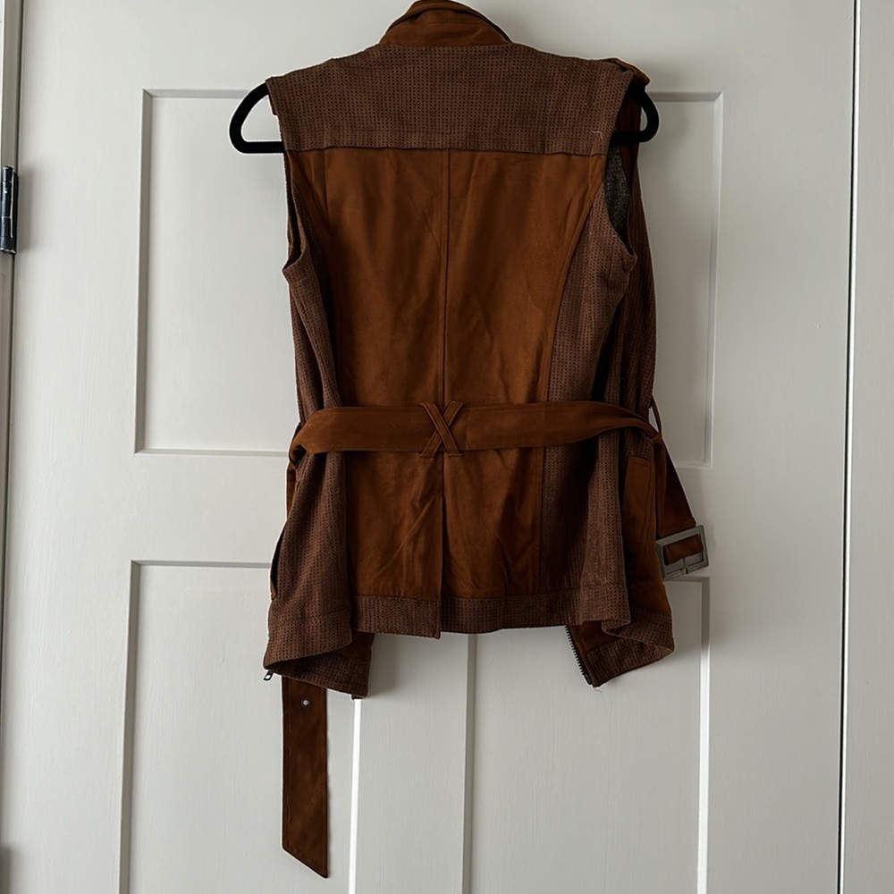 Greylin Brown Suede Vest XS - Picture 7 of 7